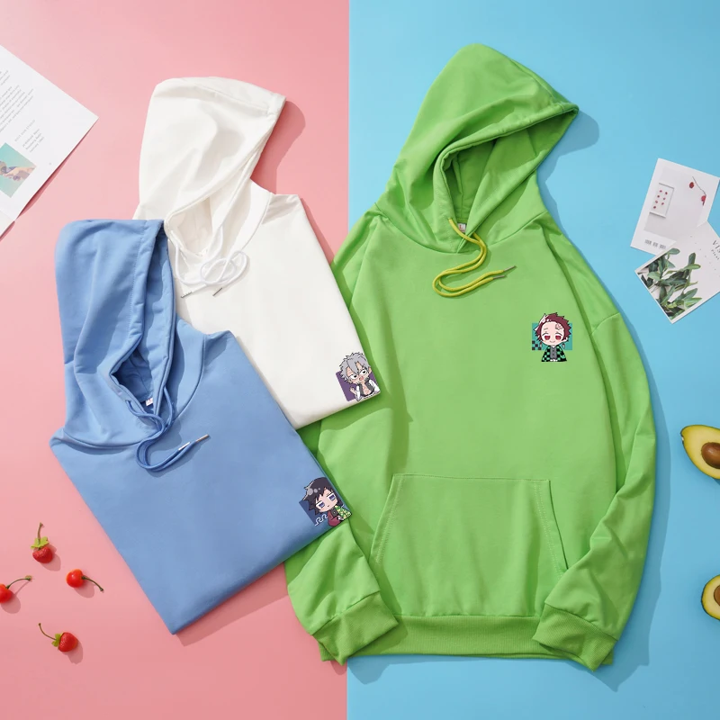 Демон убийца для мужчин толстовки уличная одежда в стиле хип хоп забавные на