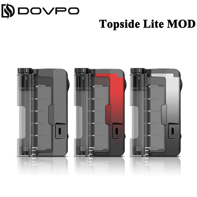 Оригинальная электронная сигарета DOVPO Topside Lite squonk Mod 90 0 Вт вейп с бутылкой OLED 10 мл