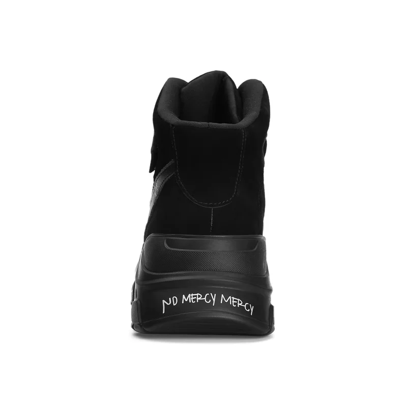 Замшевые Кожаные мужские повседневные ботинки высокие ботильоны для отдыха