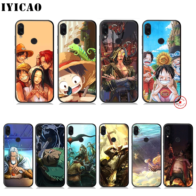 IYICAO One piece Soft Case for Xiaomi Redmi Note 8 7 6 5 Pro 5A 4X Back Silicone |