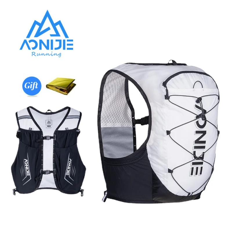 AONIJIE C9108 500ML 2L Lightweight Hydration Cross Country Pack Rucksack Bag Water Bladder for Hiking Running Marathon Cycling