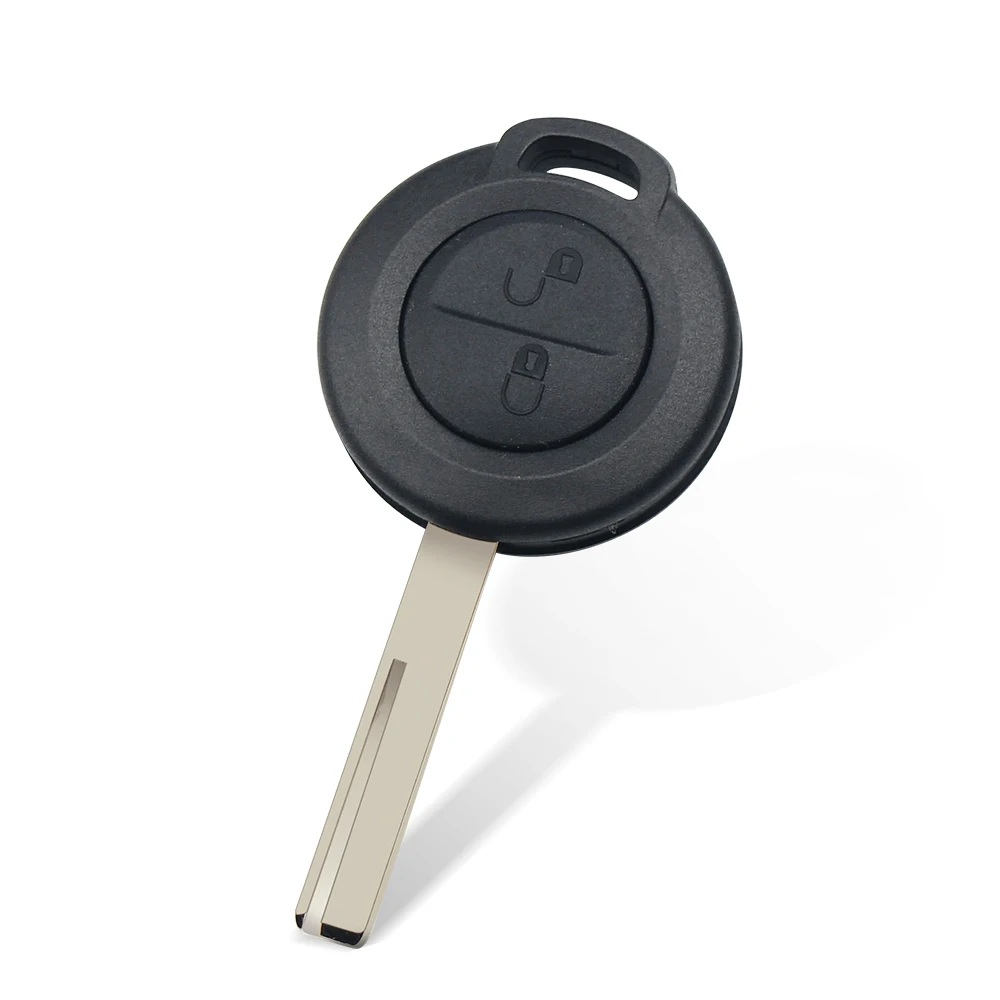 KEYYOU 10pcs Replacemen For Mitsubishi Colt Warior Carisma Spacestar 2 Buttons Remote Car Key Fob Shell Blank Uncut HU56R Blade |
