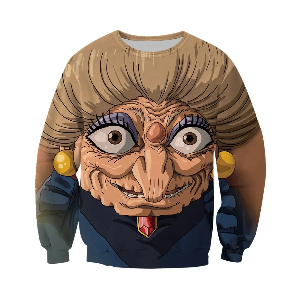 

Fashion Men Sweatshirt Autumn 3D Printed Men/Women Harajuku Long Sleeve Casual Pullover Funny Anime Tops