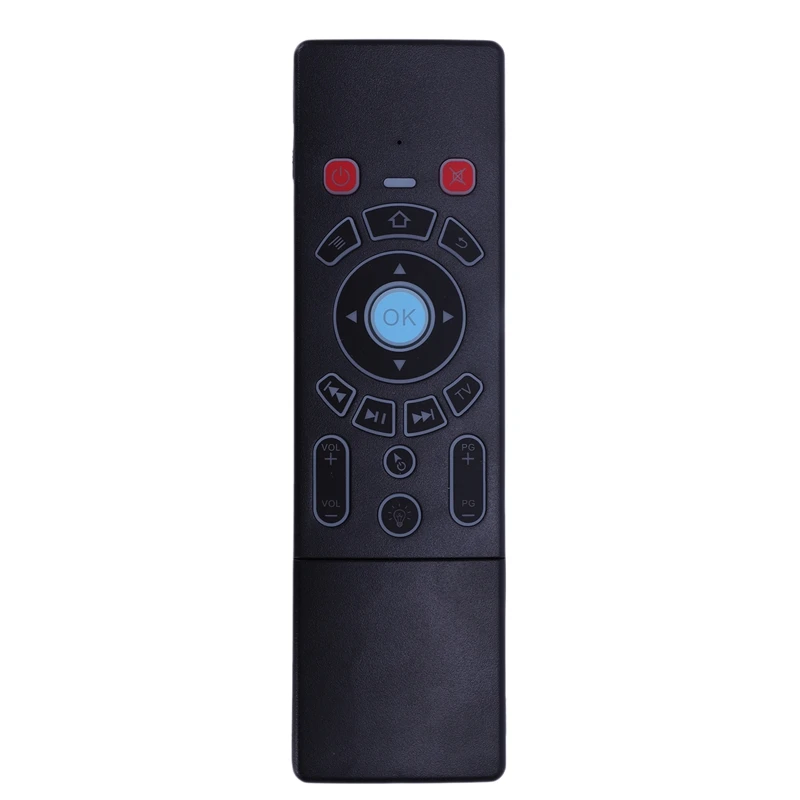 T6 C Plus Русская клавиатура Air mouse 2 4G Беспроводная Летающая мышь мини беспроводная 7