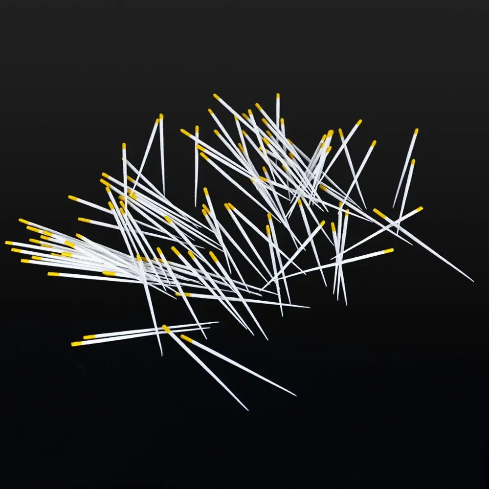 

100Pcs/Pack Dental Absorbent Paper Points Root Cancel Endodontics Cotton Fiber Tips Dentist Product Mixed Sizes