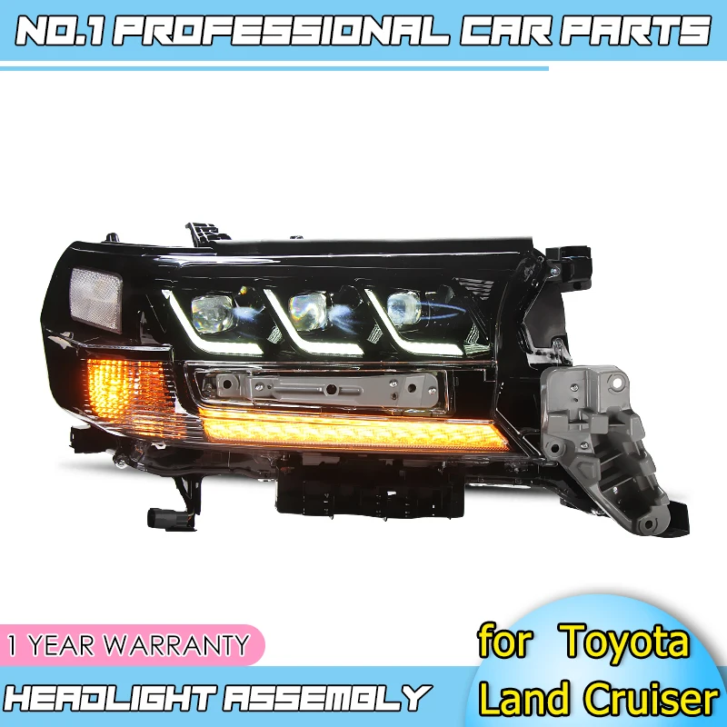 Автомобильные аксессуары светодиодный ные фары для Toyota Land Cruiser 17-19 фар головного