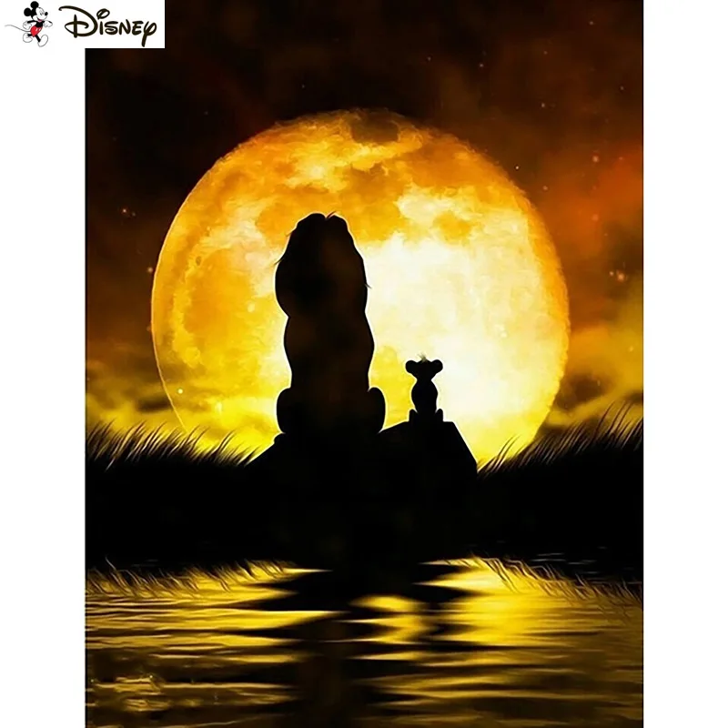 

Алмазная картина «Король льва» из мультфильма «сделай сам», A30915