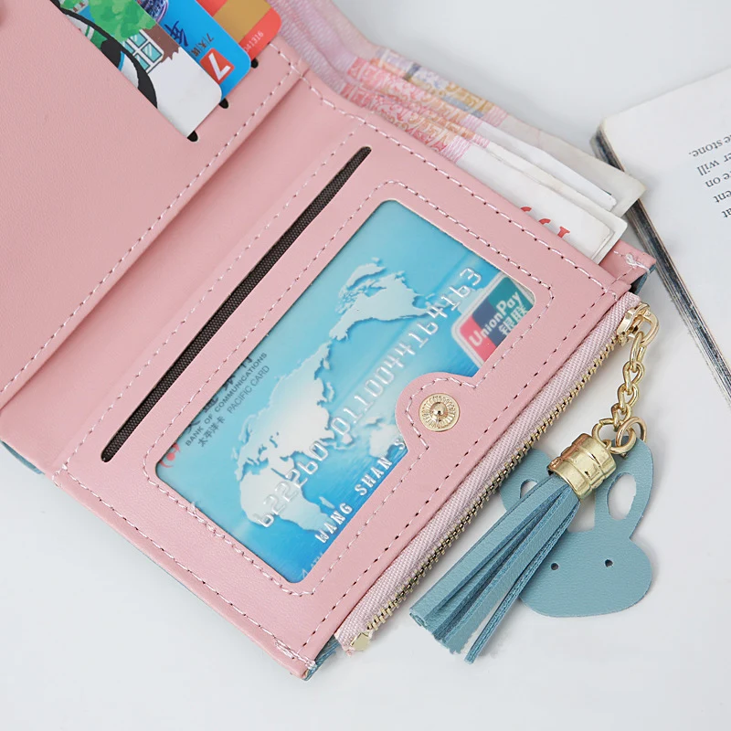 Кошелек женские кошельки Дамский кошелек бумажник для женщин минималистичный