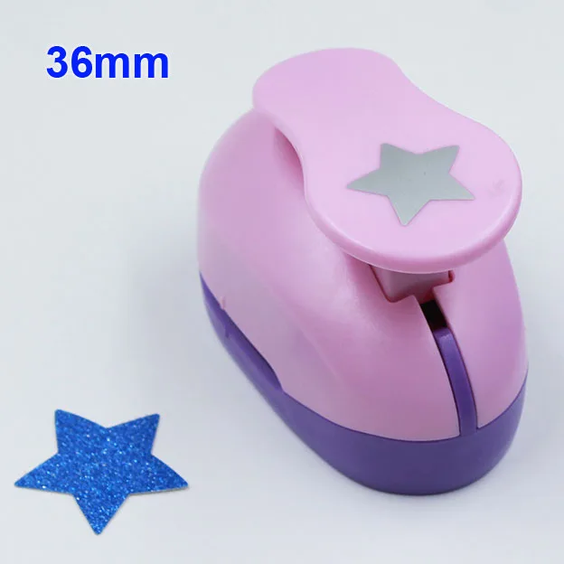 Дырокол в форме звезды для рукоделия школьный перфоратор бумаги ЭВА 3 &quot2&quot 1 5