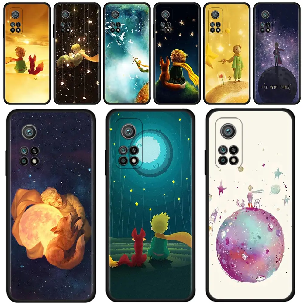 

Phone Case For Xiaomi Mi 11 Ultra 11X 10 10T 9 9T 8 for xiaomi Note 10 CC9 A2 Pro Lite SE 5G Silicon Shell Fundas Prince Fox