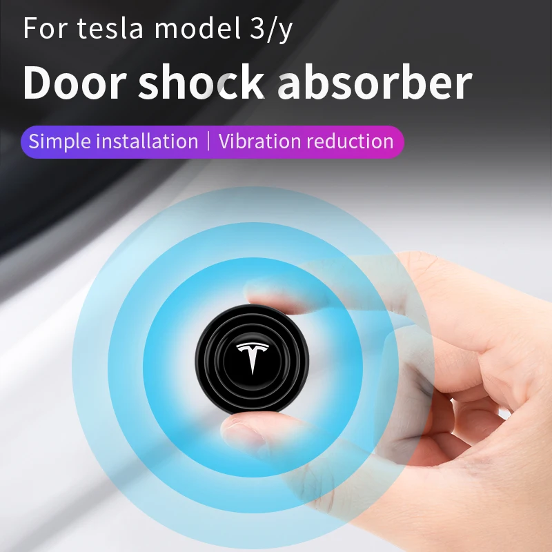 Амортизирующая прокладка для двери tesla модель 3/модель y автомобильная дверь