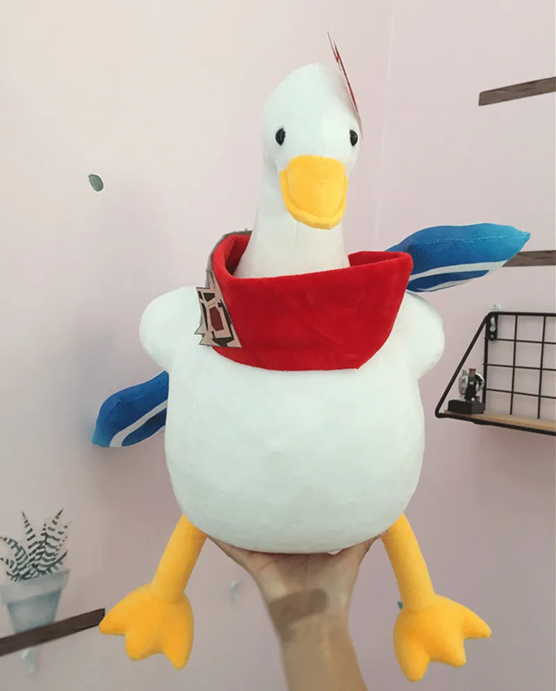 

Genshin Impact Tartaglia Duck Plush Dolls Soft Cute Doll Toys Cosplay Game Accessories 50cm Big Pillows Kids Gifts
