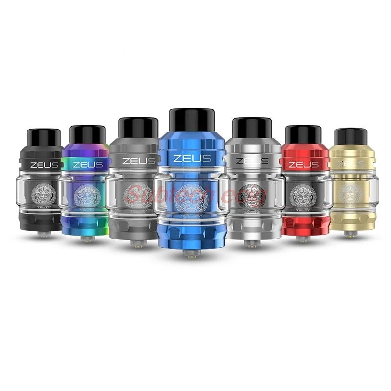 

Sub Two Zeus sub ohm RTA Rebuildable tank 3.5ml/5ml 810 drip tip Top fill atomizer with Mesh Z1 Coil 0.4ohm/0.2ohm VS ZEUS X rta