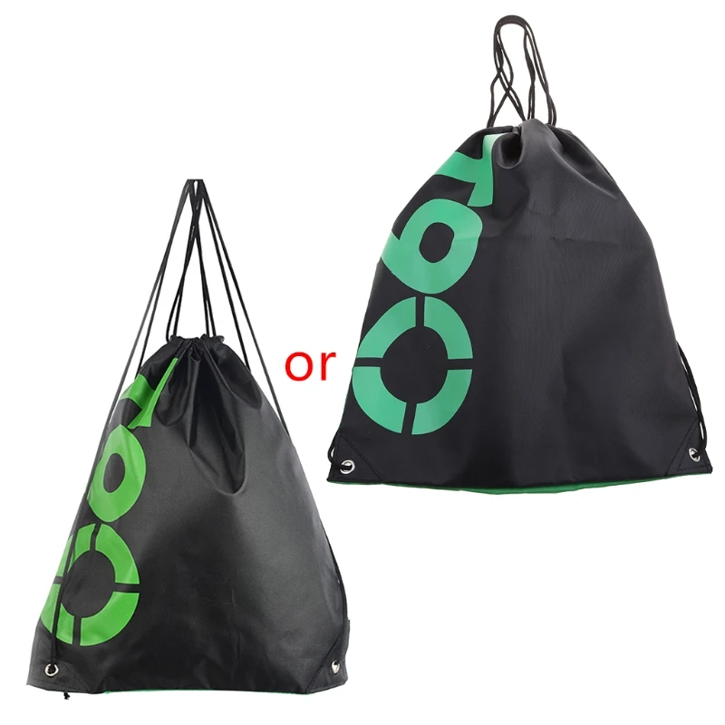 

Backpack Shopping Drawstring Bags Waterproof Travel Beach Gym Shoes Sports Pack J60D