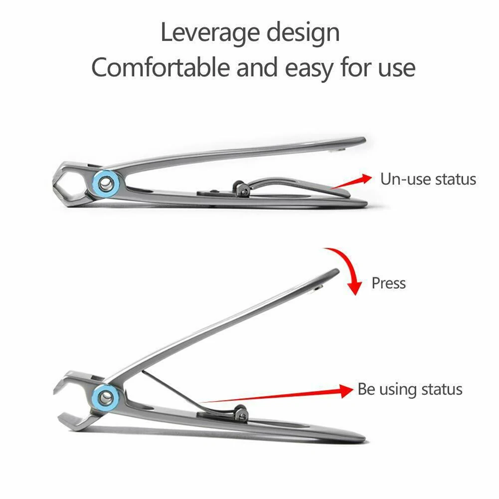 Кусачки для ногтей толстых сверхмощный Металл мужчин пожилых взрослых V9-Drop |