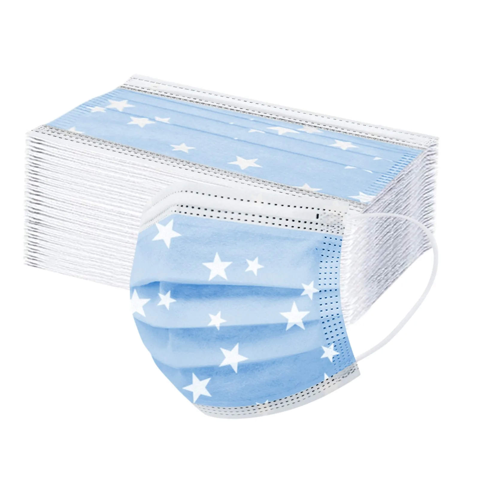 Маска для лица с принтом звезд женщин модная бандана косплея на Хэллоуин 10/50