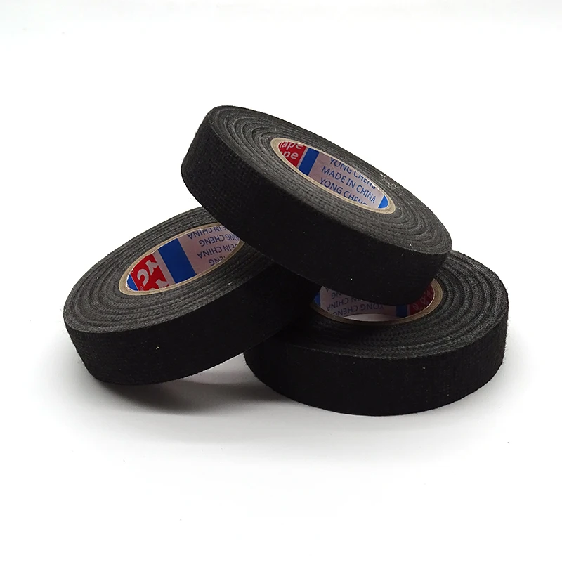 

Клейкая тканевая лента длиной 15 метров для жгута проводов Ширина 9/15/19 мм