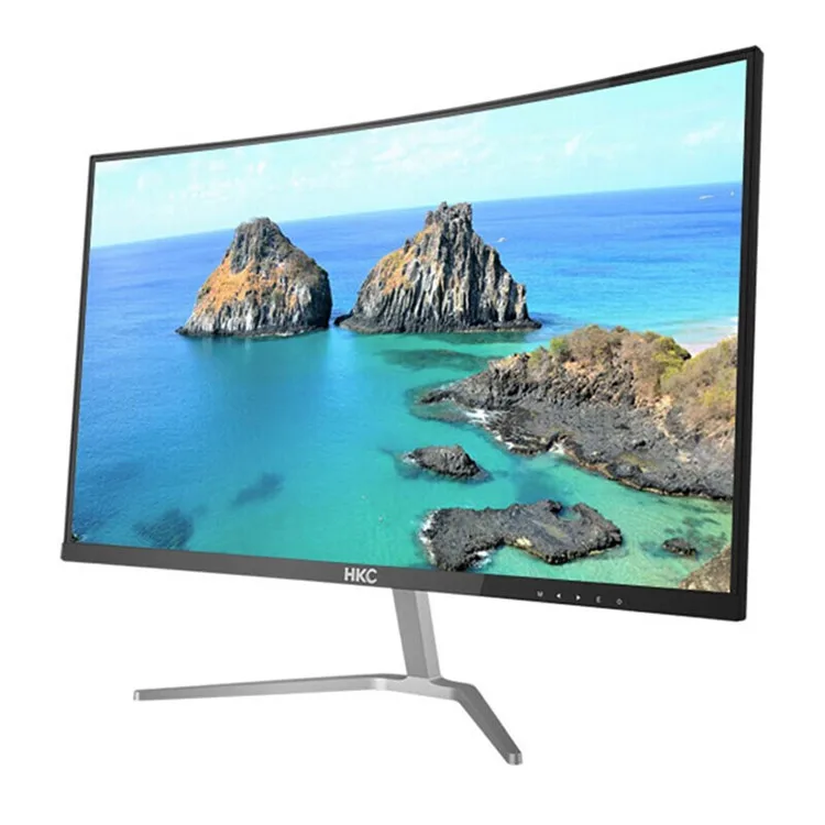 Barato smart completa hd 24 Polegada curvado tela led tv de china fabricante curvado 60hz led monitor de jogos