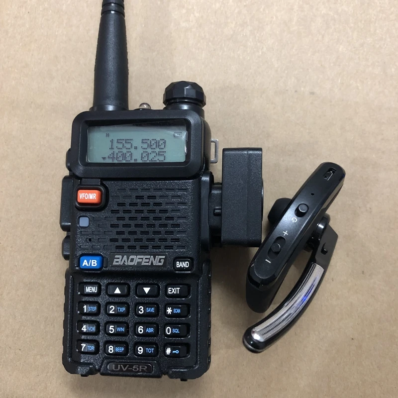 Bluetooth Беспроводной адаптера переменного тока + радиотелефон с гарнитурой PTT для