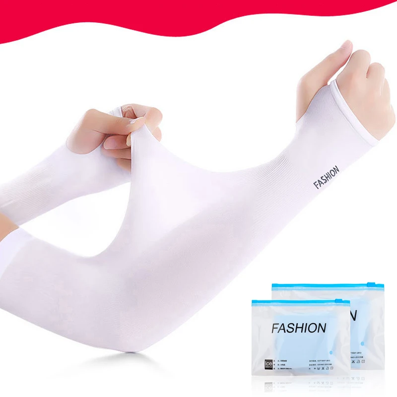 2 предмета в комплекте нарукавники гетры спортивный рукав с защитой от УФ лучей