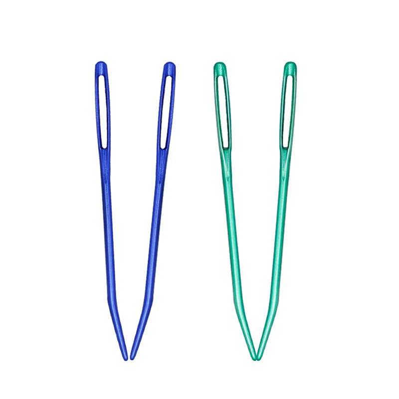 MIUSIE Новый 2 шт. алюминиевый гобелен с изогнутым кончиком шуршание рукоделие шитье