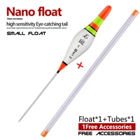 1pc fishing float1 buoy tube composite nano buoy ice fishing float big tail float fresh water bobber fishing tools accessories