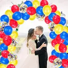 80 шт., цирковые надувные шары из латекса