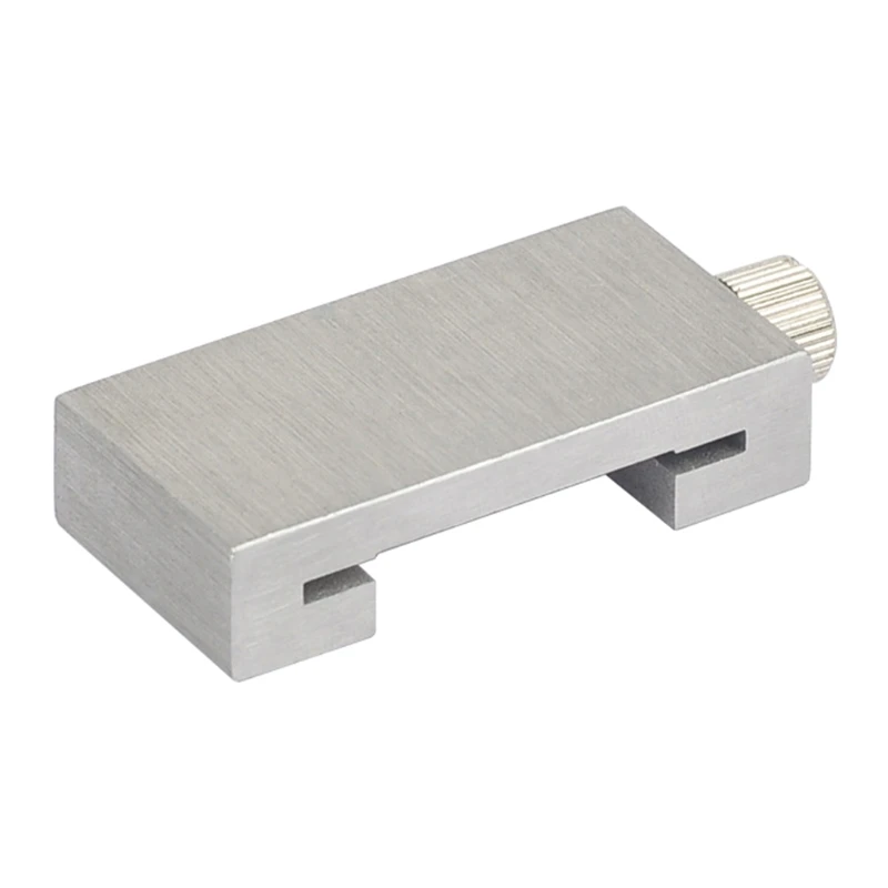 

Steel Ruler Positioning Block Stop Block Woodworking Line Locator DIY Measuring