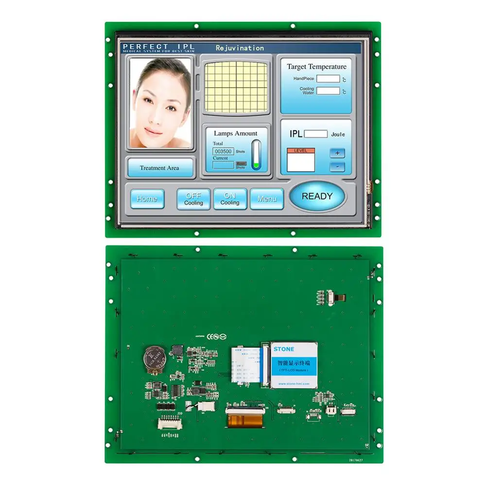 

10.4" LCD With Touch Screen For Omron MCU