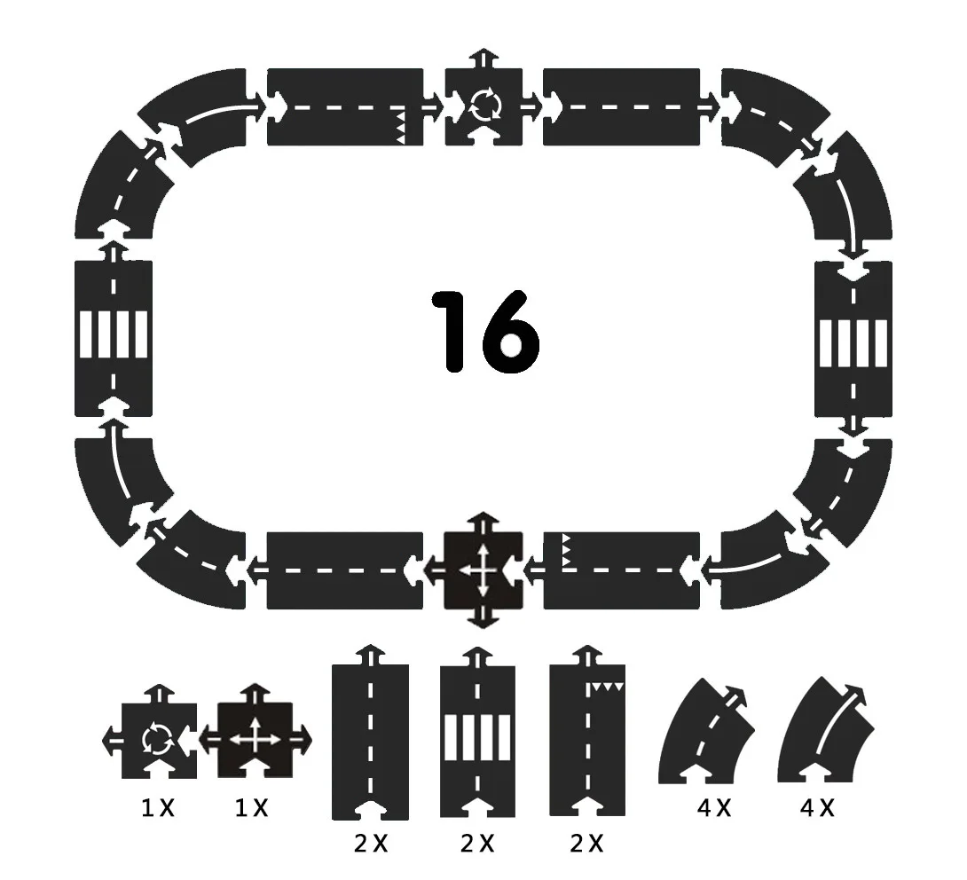 INS пластиковый креативный поезд трек Железнодорожный дорожный журнал сделай сам