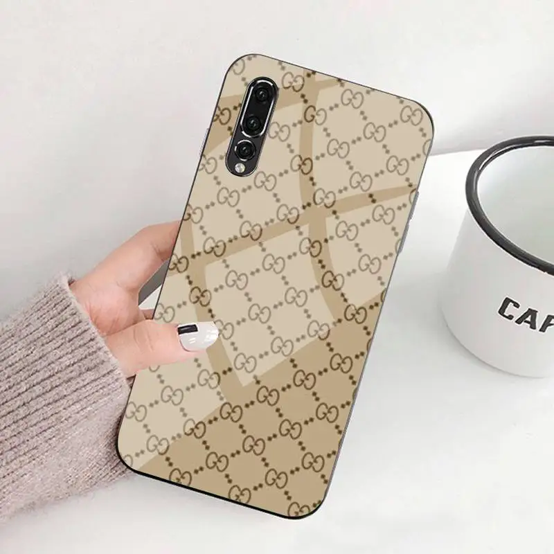 

0 Italian Fashion GUCCEY Snake Phone Case Tempered Glass For Huawei P9 10 Plus 20 Pro Mate9 10 20 20pro Honor7A 8X 9 10 Nova3i 5