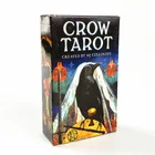 78 шт.компл. ворона Таро колода карты настольная игра гадание Таро колода для друзей семьи игральные карты Таро подарки с PDF руководством