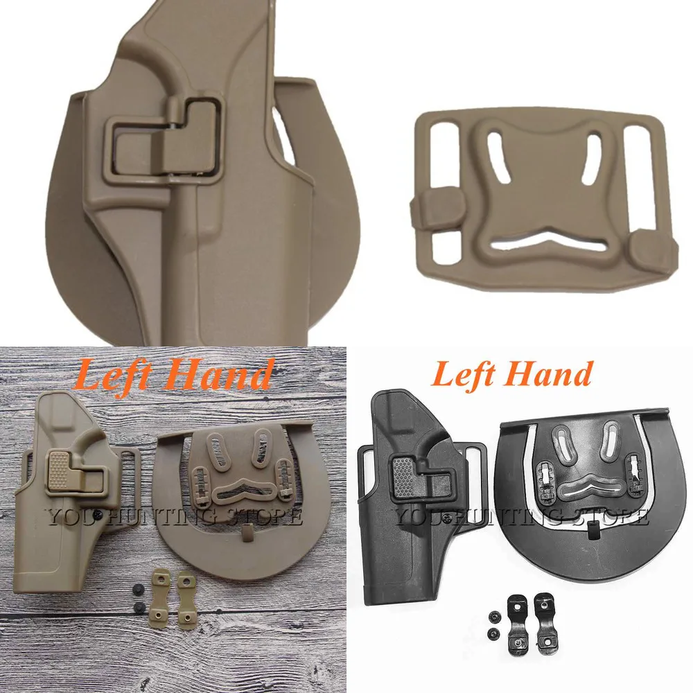 

Тактический Глок страйкбол пистолет пояс кобура принадлежности для охоты, оружие чехол Левая/правая рука для Глок 17 19 22 23 31