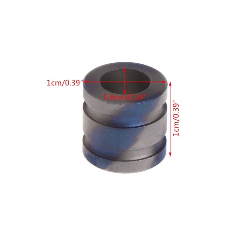 Маленький Открытый EDC TC4 из титанового сплава нож бусина шнур Паракорд веревка