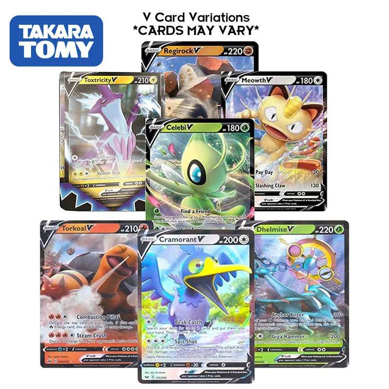 

TAKARA TOMY 324pc Pokemon Collection Cards Evolution Booster Box Collectible Baby Christmas Gift Blind Box Toys for Children.7z