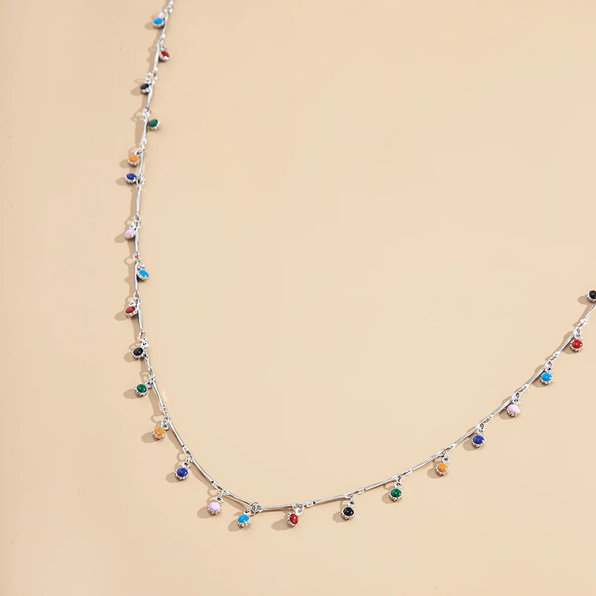 

Lacteo Steampunk Colorful Rhinestone Pendant Glasses Chain Jewelry For Women 2021 Fashion Trendy Mask Chain Accessories Gifts