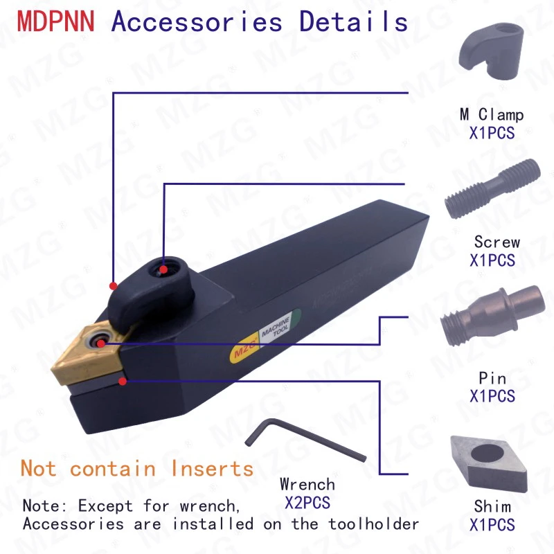 Резаки MOSASK MDPNN MDPNN2020K11 твердосплавные пластины для обработки токарные станки с