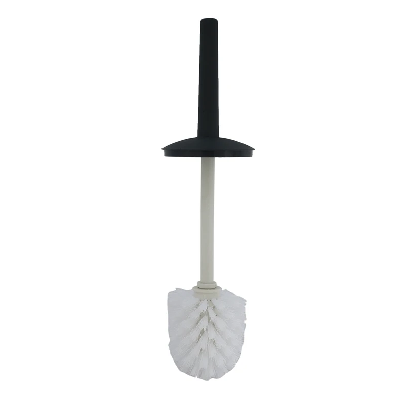 

Toilet Brushes and Holders Toilet Bowl Brush with Holder Black for Bathrooms Modern Design Toilet Brush with Lid Longe