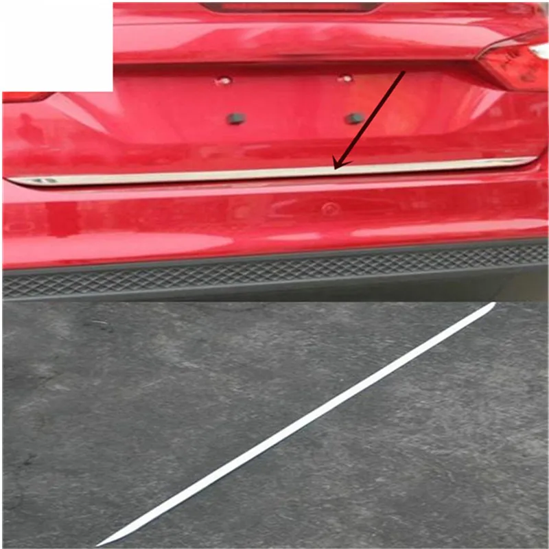 Хромированная Задняя Крышка багажника задняя дверь крышка отделочная полоса