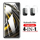 Гидрогелевая мягкая пленка 9999D для Xiaomi Poco M3, Защита экрана для xiaomi Poco M 3 PocoM3 PocophoneM3, объектив камеры из закаленного стекла