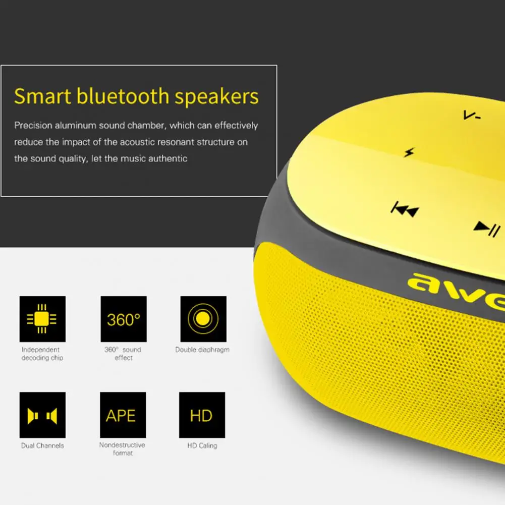 Bluetooth-Колонка Y200 с микрофоном Беспроводная мини-колонка поддержкой Bluetooth |