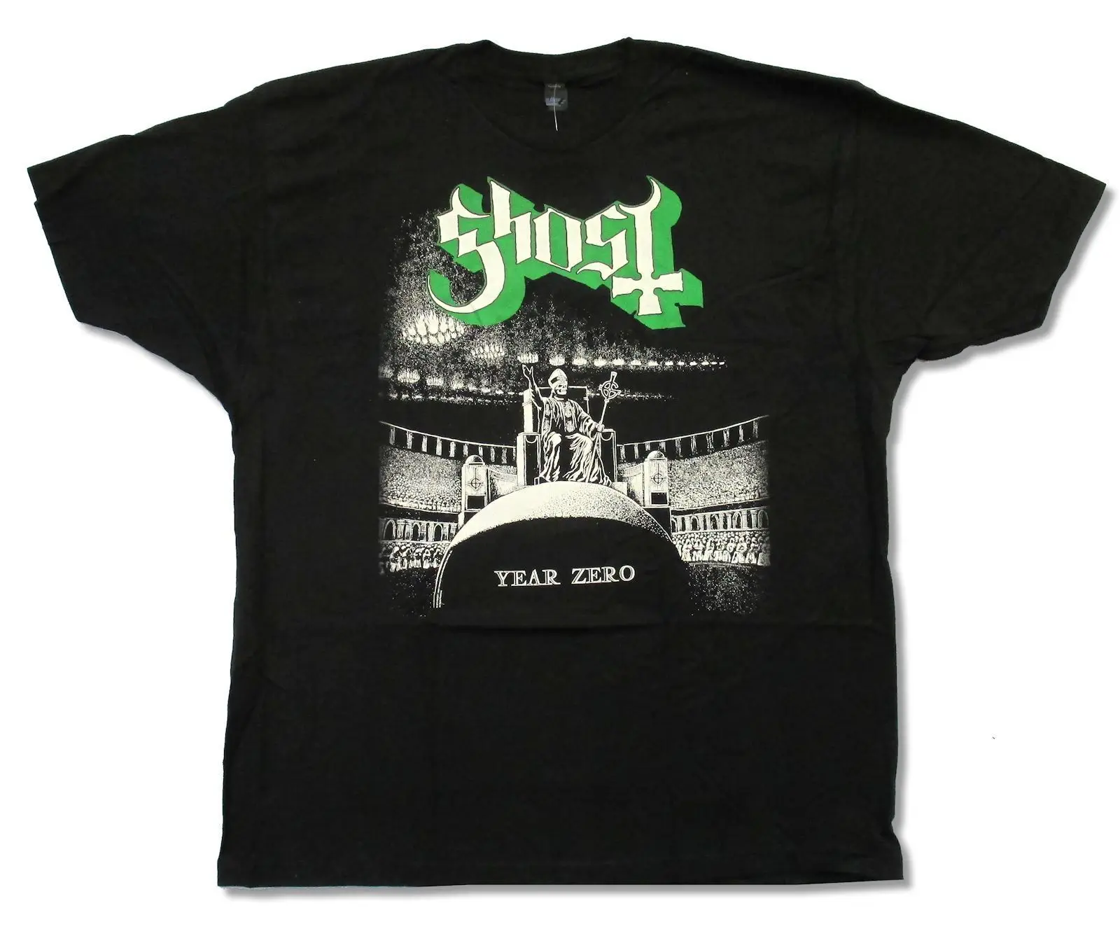 

Ghost Bc Haze Over N. One. Tour Black T-shirt New Official Adult Year Zero Fashion New Top Tees T-shirts Kawaii