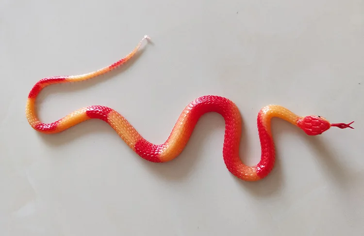 Пластиковая игрушка змея забавная смешная катушка имитация мягкой страшной