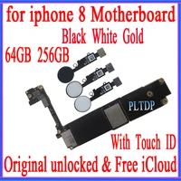 factory unlocked for iphone 8 motherboard withno touch id64gb 256gb100 original for iphone 8 logic board with full chips