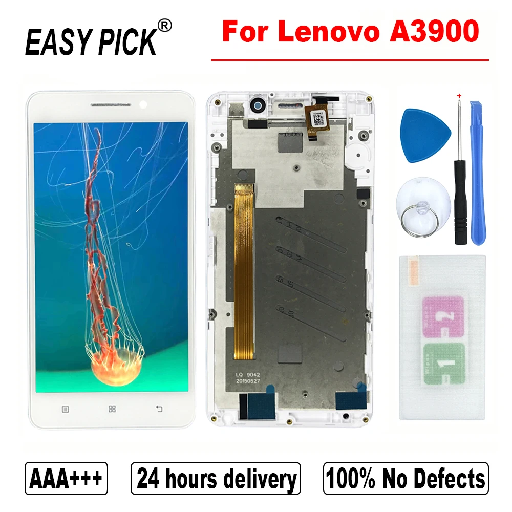 ЖК дисплей для lenovo A3900 кодирующий преобразователь сенсорного экрана в сборе