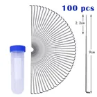 100 шт.компл. смешанный размер иглы валяние Шерсть Войлок набор бутылочек Ремесло Набор DIY Вязание иглы, швейные инструменты Лоскутные аксессуары