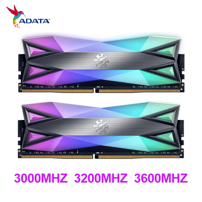 Память ADATA ddr4 ram 8gb D60G RGB 16GB (2x8GB) 3200MHz 3000mhz 3600mhz 4133mhz Desktop Memory original and new | Компьютеры и
