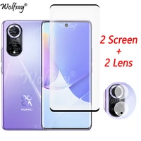 Full Cover Tempered Glass For Huawei Nova Screen Protector Huawei Nova Nova9 Camera Glass For Huawei Nova Glass