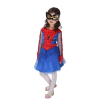 carnival spidergirls cosplay spider girls costume kids girls children christmas new year purim dresses