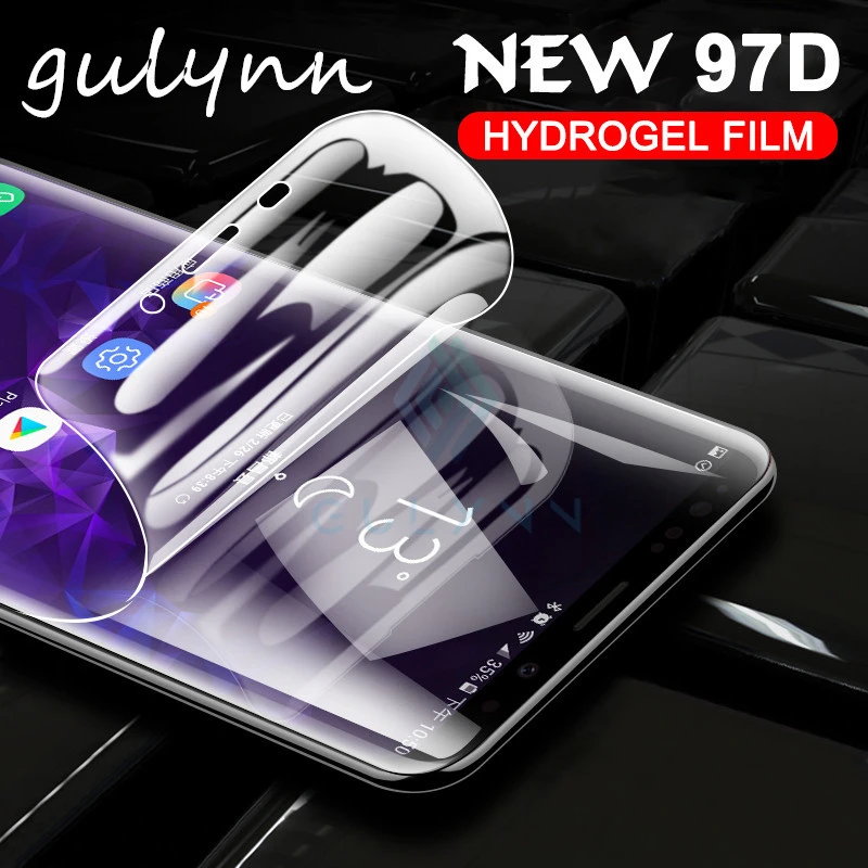97D реального полное покрытие мягкий гидрогель пленка для Samsung Galaxy A30 A40 A50 A60 A70 A80 A51 S
